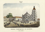 Iglesia Parroquial de Binondo, 1847 by José Honorato Lozano