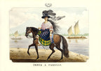 India a Caballo, 1847 by José Honorato Lozano