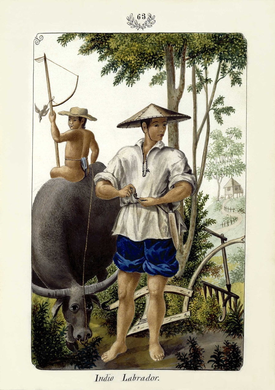 Indio Labrador, 1847 by José Honorato Lozano