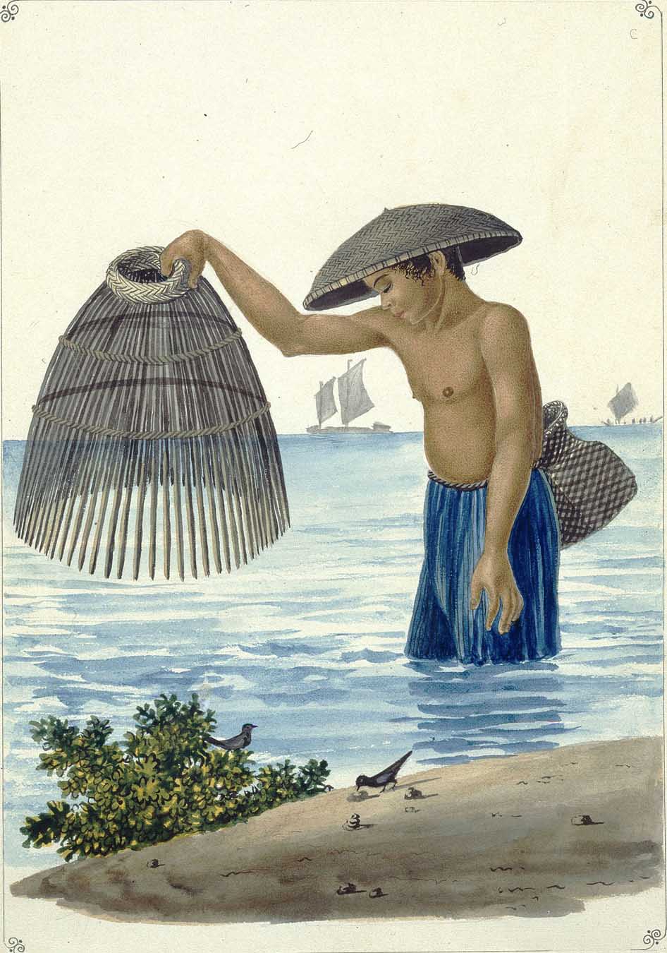 Indio Pescado, 1847 by José Honorato Lozano