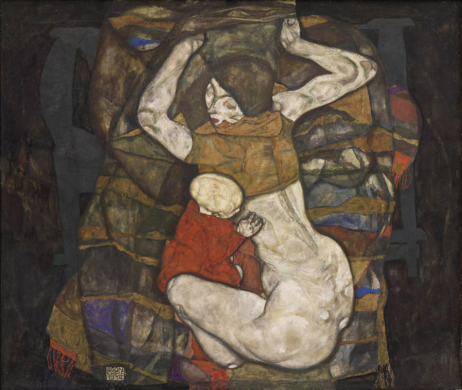 Junge Mutter, 1914 by Egon Schiele