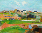 Landscape at Le Pouldu, 1890 by Paul Gauguin