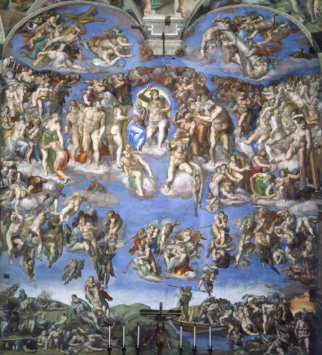 Last Judgement, c. 1541 by Michelangelo