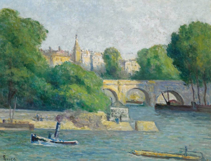 Le Vert Gallant, 1926 by Maximilien Luce