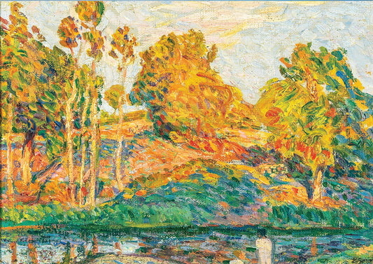 Au Bord De La Riviere - Henri Lebasque (Giclée Art Print)