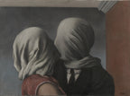Les Amants, 1928 by René Magritte