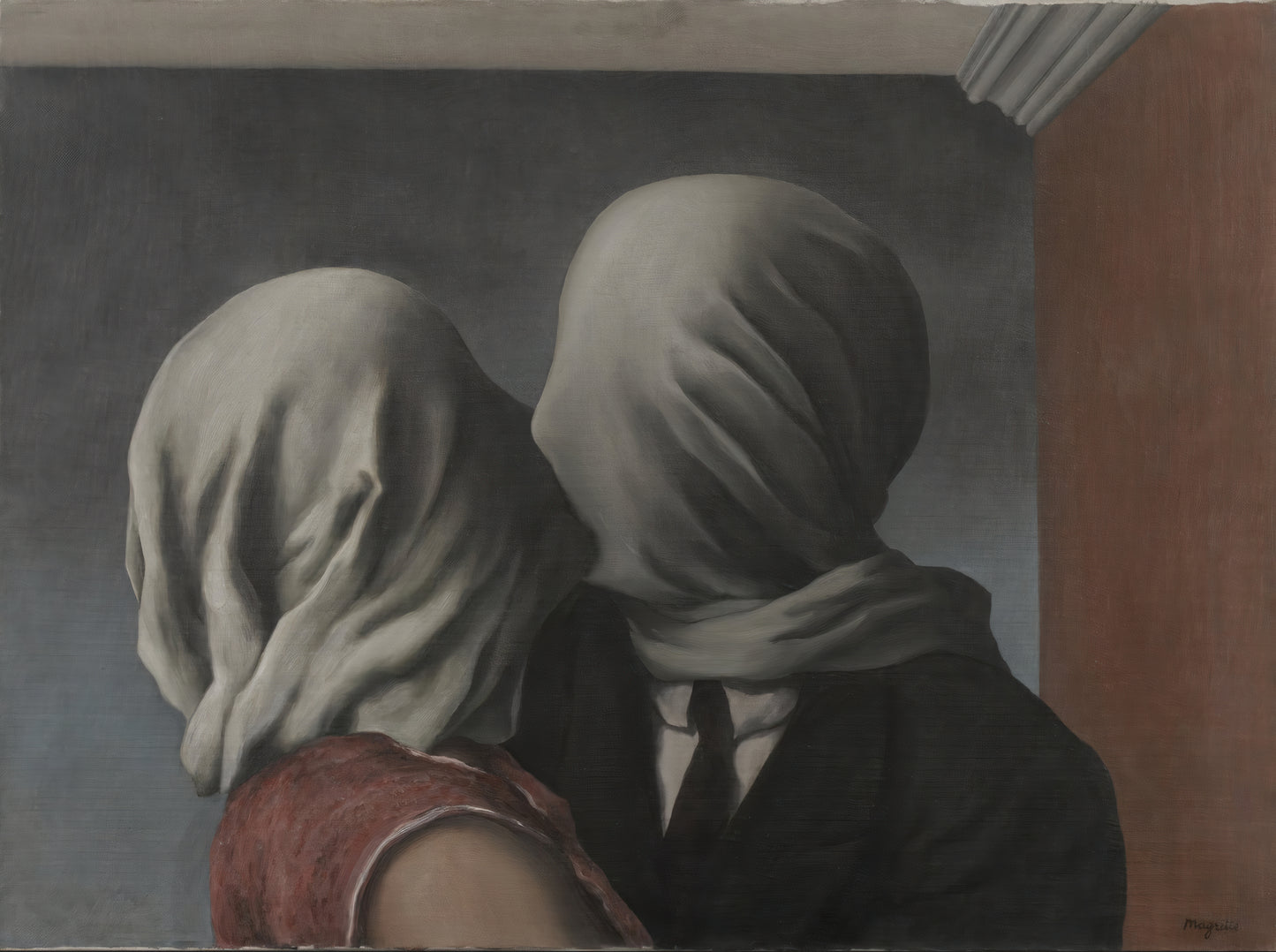 Les Amants (1928) - René Magritte