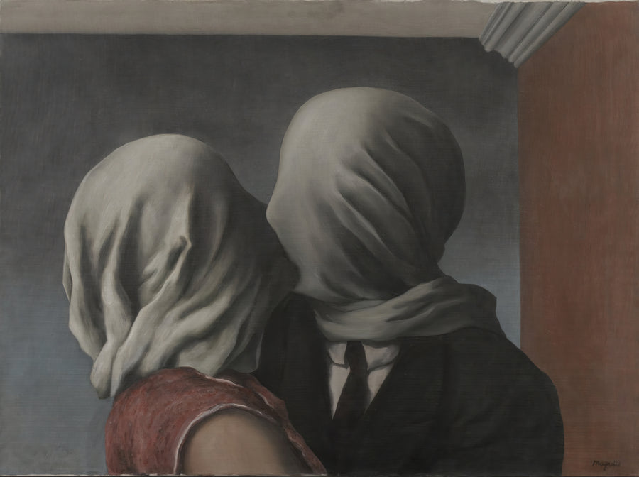 Les Amants, 1928 by René Magritte