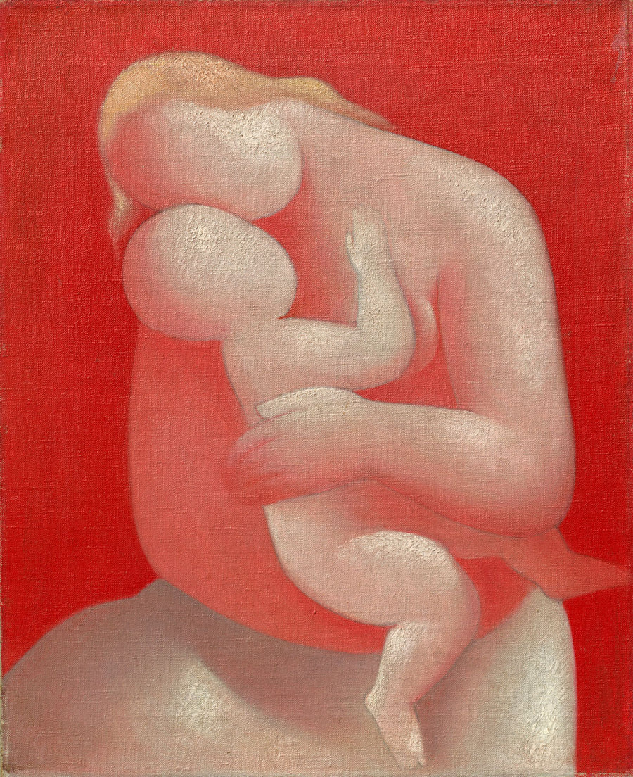 Mother (Pink Madonna), 1933 by Mikuláš Galanda