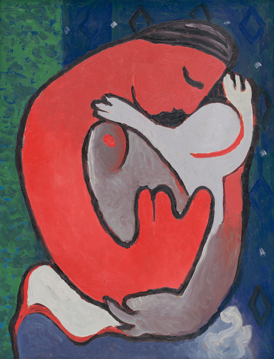 Mother’s Embrace, 1938 by Mikuláš Galanda