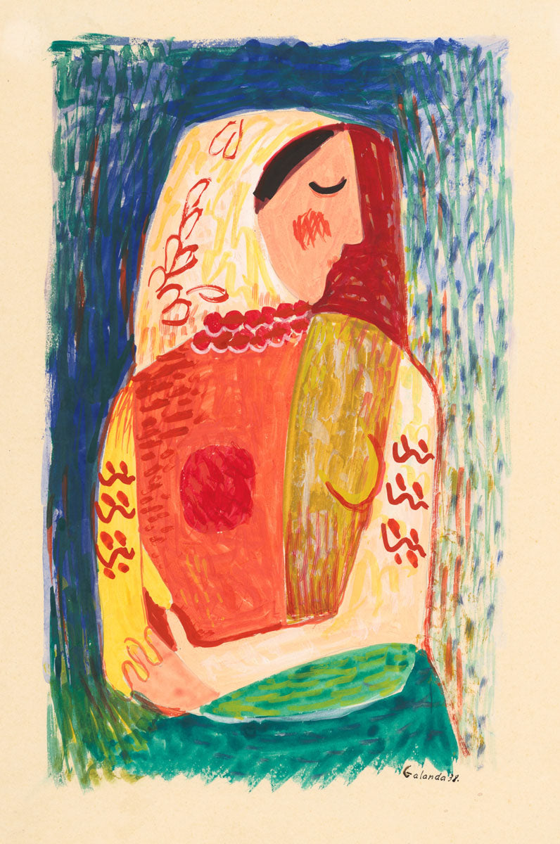 Woman, 1938 by Mikuláš Galanda