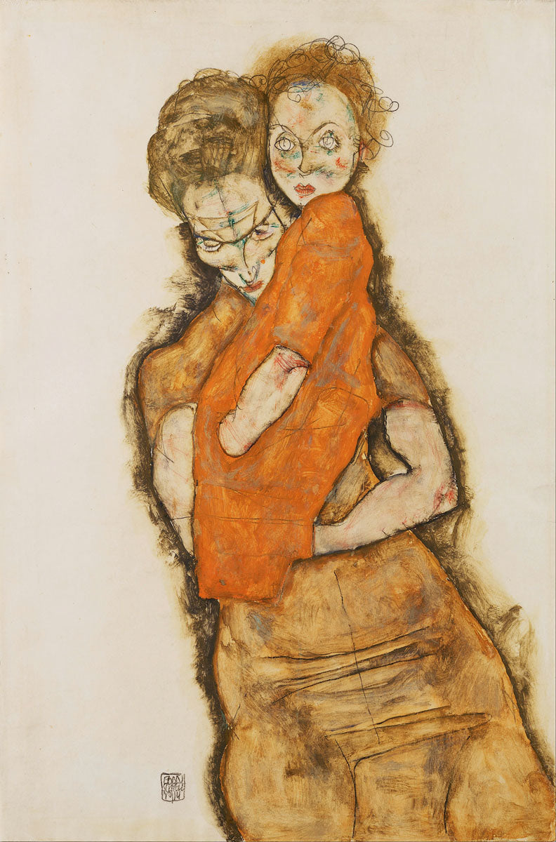 Mother and Child, 1914 by Egon Schiele