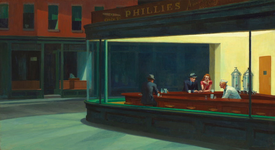 Nighthawks, 1942 by Edward Hopper