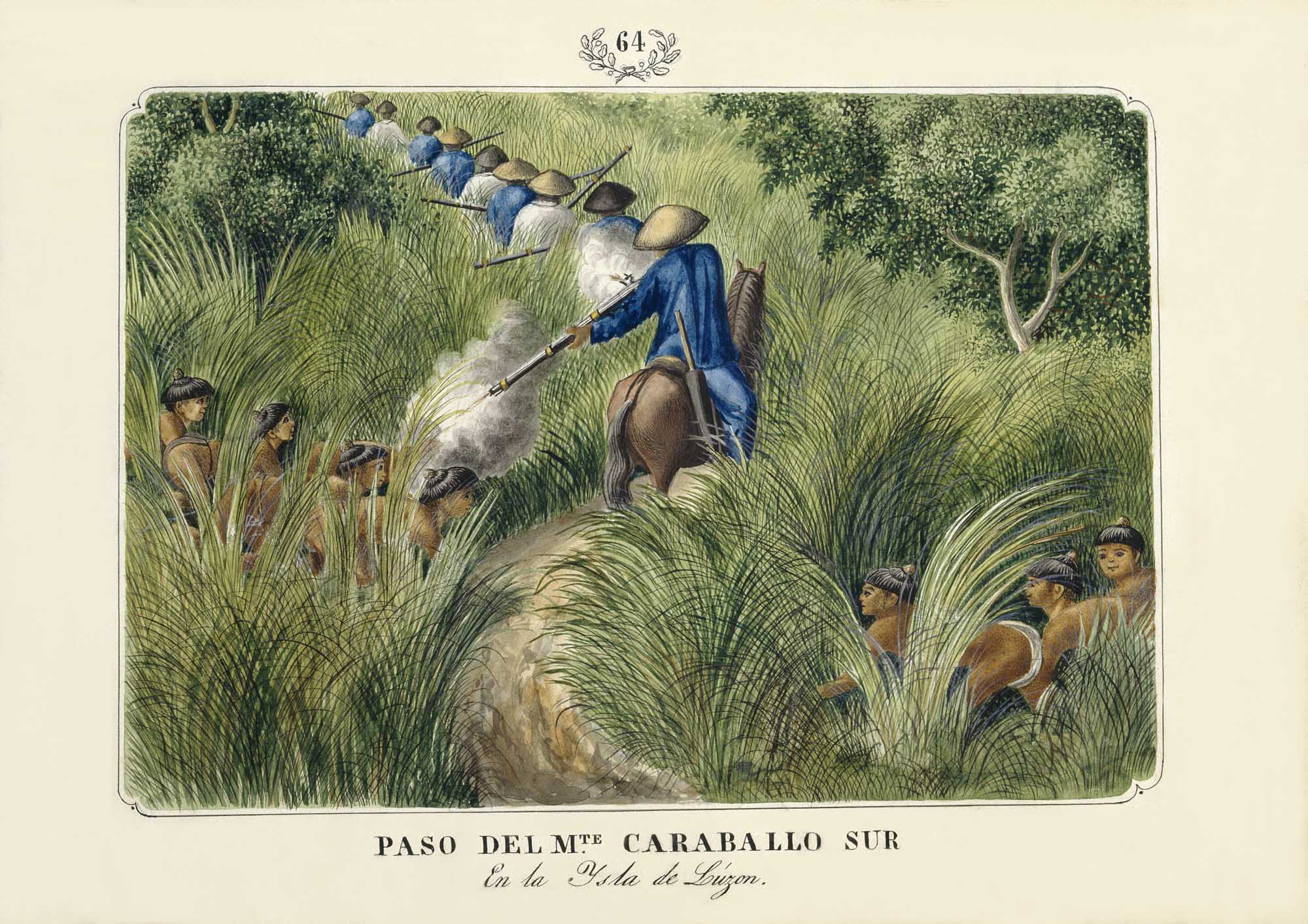 Paso del Monte Caraballo Sur, 1847 by José Honorato Lozano