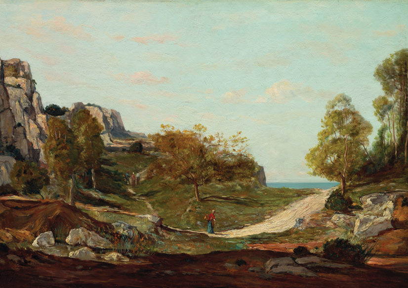 Landscape at Saint-André, Near Marseilles, 1888 by Paul Gauguin