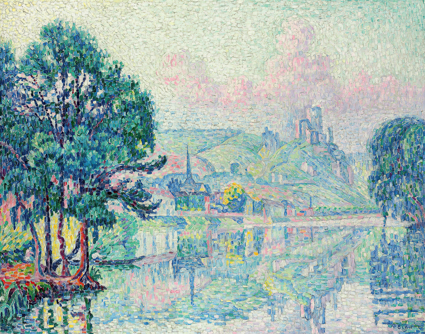 Les Andelys (1886) - Paul Signac