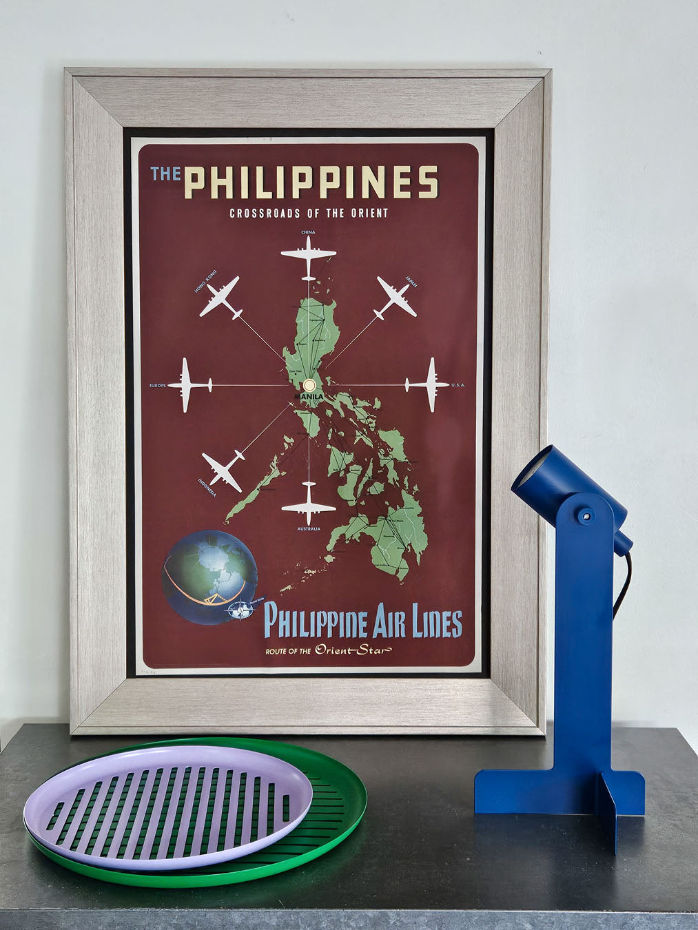 The Philippines crossroads of the Orient - Philippines vintage poster