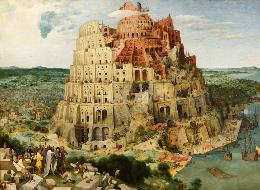 The Tower of Babel, 1563 by Pieter Bruegel the Elder