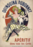 Quinquina Dubonnet, Apéritif, Dans tous les Cafés by Jules Chéret