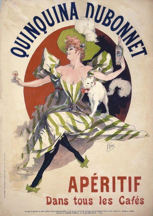 Quinquina Dubonnet apéritif - Jules Cheret (Giclée Art Print)