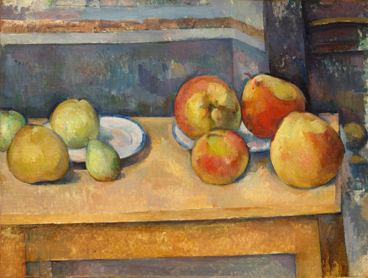 Still Life with Apples and Pears (1891-1892) - Paul Cezanne