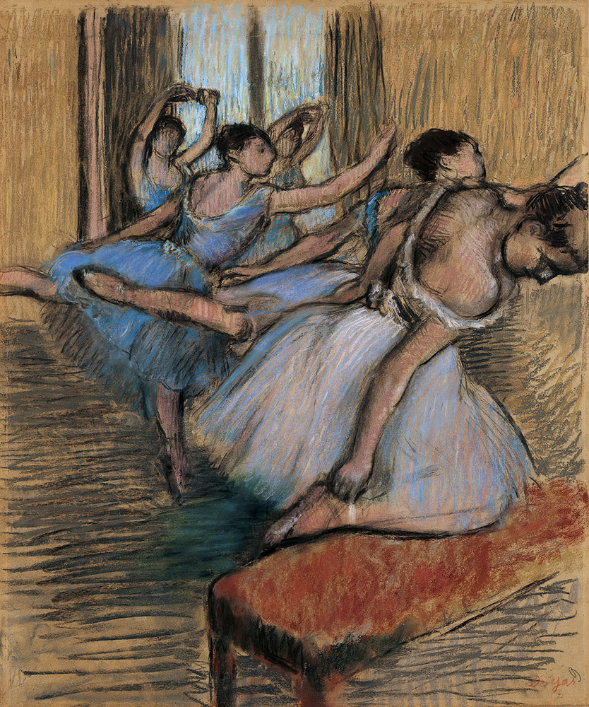 The Dancers, 1854–1917 by Edgar Degas