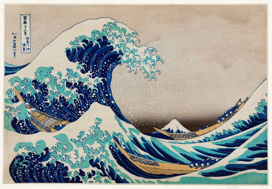 The Great Wave off Kanagawa, c. 1831 by Katsushika Hokusai