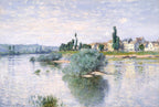 The Seine at Lavacourt, 1880 by Claude Monet