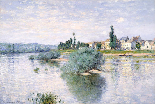 The Seine at Lavacourt (1880) - Claude Monet