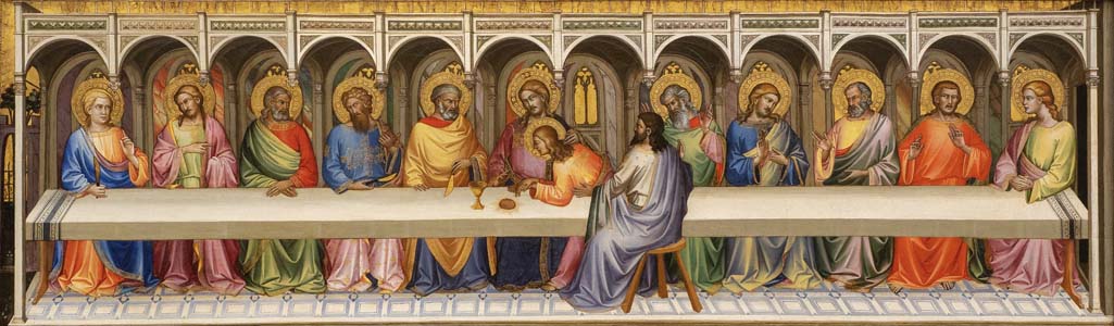 The Last Supper, c. 1415 by Lorenzo Monaco