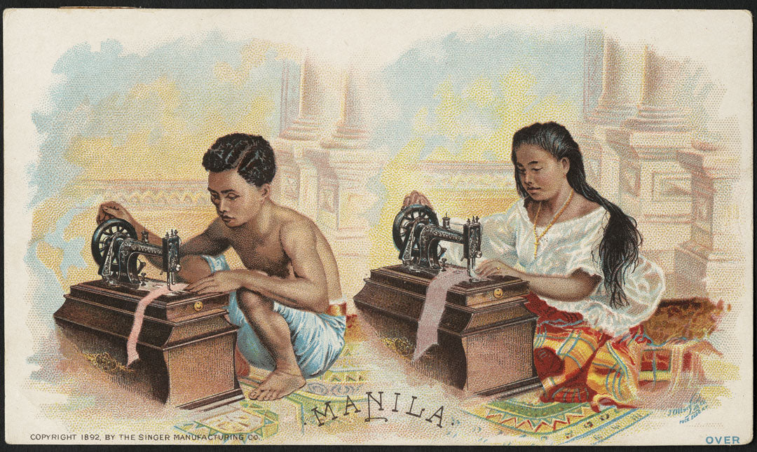 The Singer Manila (1892) - Philippines vintage poster