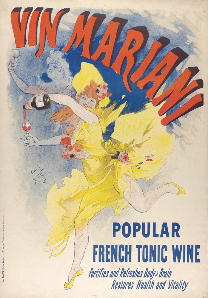 Vin Mariani, 1894 by Jules Chéret