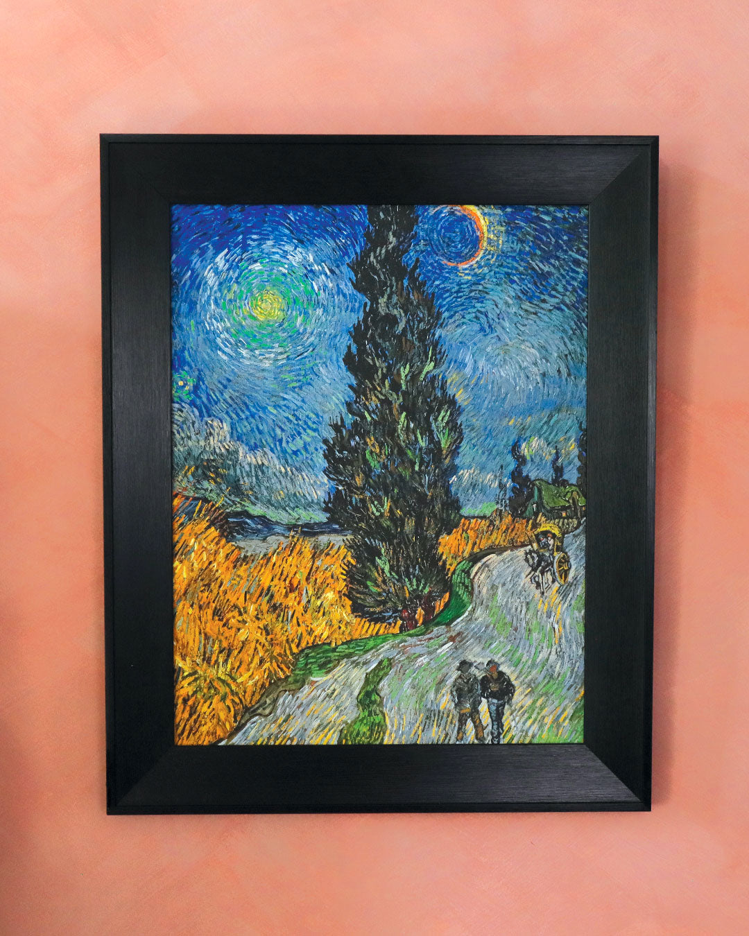 Road with Cypress and Star, 1890 by Vincent van Gogh