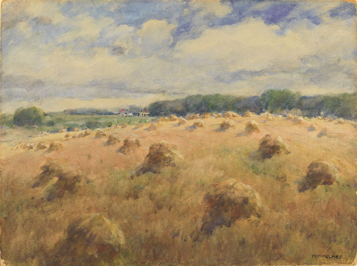 Maryland Wheat Fields	- William Henry Holmes