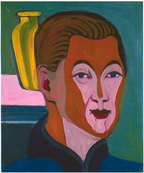 Self Portrait, c. 1915 by Ernst Ludwig Kirchner