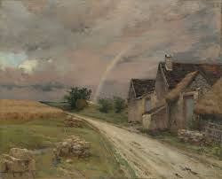 The Rainbow, Achères la Forêt, 1883 by Jean-Charles Cazin