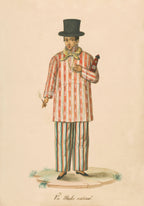 Un Indio natural, 1841 by Justiniano Asunción