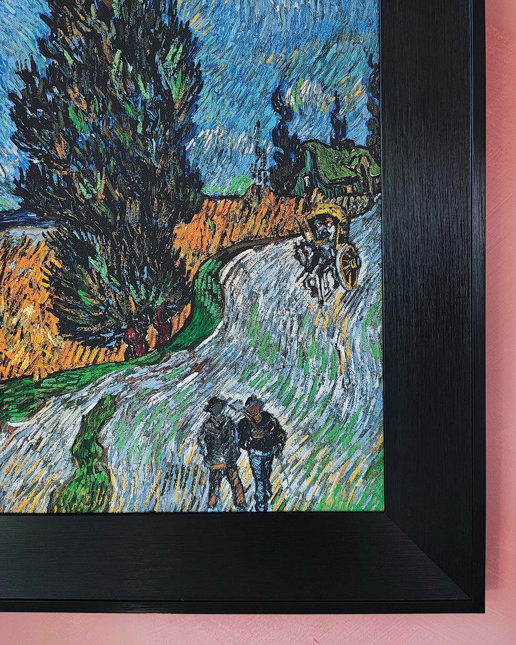 Road with Cypress and Star, 1890 by Vincent van Gogh