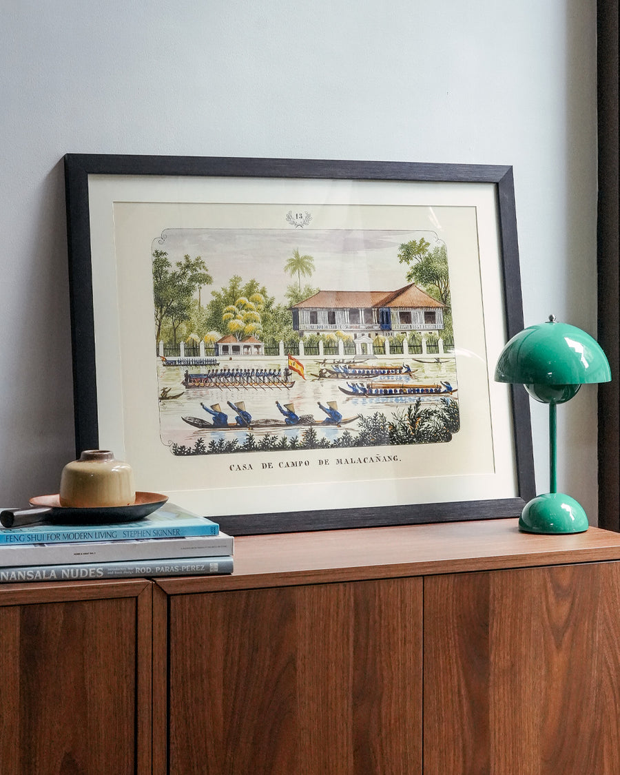 Casa de Campo de Malacañang, 1847 by José Honorato Lozano